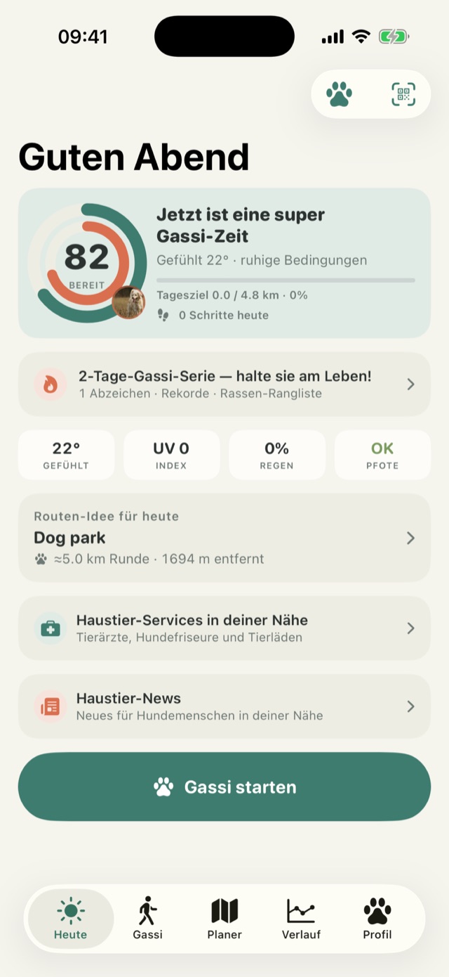 GassiTrail — Heute